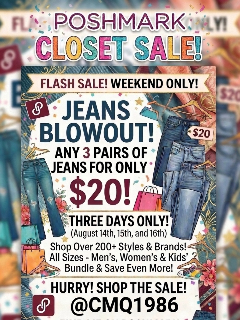 Hurry for the best selection! They’re going fast!!